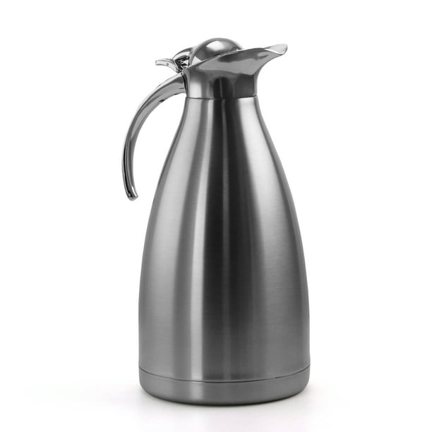 MegaChef 2L Deluxe Stainless Steel Thermal Beverage Carafe for Coffee
