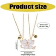 thumbnail image 3 of DESIGNICE 2Pcs Friendship Necklace Alloy Adjustable Length Necklace Charm Necklaces Cats Pendant Necklace for Friend and Couples, 3 of 7