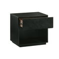 thumbnail image 6 of Petra Queen 3 Piece Wood Bedroom Set in Black Finish, 6 of 6