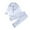 Z1 Silver, variant on REDARER Kids Satin Pajama Set Button Down Sleep Shirt and Long Pants, Soft Silky Sleepwear for Boys Girls Loungewear,3-4 Years