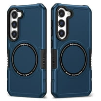 Allytech for Samsung Galaxy S21 Plus Case, Support Magsafe Wireless Charging Military Grade Hard PC Shockproof Anti-Scratch TPU Case for Samsung S21 Plus 5G, Royalblue