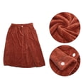 thumbnail image 3 of PENIKOKO Absorbent Brown Bath Towel Set for Men with Quick Drying Fiber Material, 3 of 8