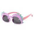 thumbnail image 2 of Mdesiwst Children Sunglasses Girls Boys Cute Cartoon Dinosaur Glasses Sun Protection Eyeglass Fashion Kids Party Eyewear Accessories, 2 of 7