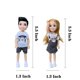 thumbnail image 3 of Chioldilly Interactive Family Dolls Toy Set 4pcs, Engaging and Educational Family Doll, Perfect Action Figures, for 3+ Kids Ideal Gift (C Edition), 3 of 5
