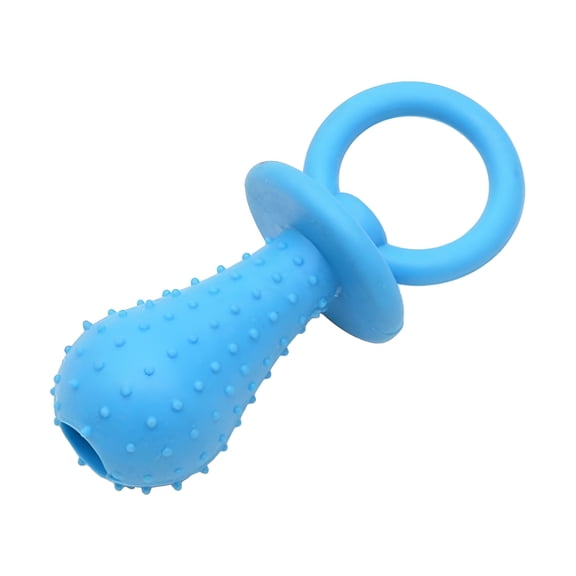 BESTSKY Dog Chew Toy for Teething, Squeaky Rubber Puppy Teether
