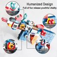 thumbnail image 1 of 130 piezas de tamaño grande siempre cambiante DIY Robot bloques de construcción modelos de ladrillos rompecabezas educativo ladrillos Chr, 1 of 2