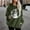 Green, variant on Vivanyn HD Womens Ghost&Cat Print Pullover Hoodie Oversized Sweatshirt Plush Essentials Top,Gray,Size S-XXXL