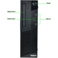thumbnail image 3 of Restored Lenovo M83-SFF Desktop PC with Intel Core i5-4570 Processor, 8GB Memory, 500GB Hard Drive and Windows 10 Pro (Monitor Not Included) (Refurbished), 3 of 3