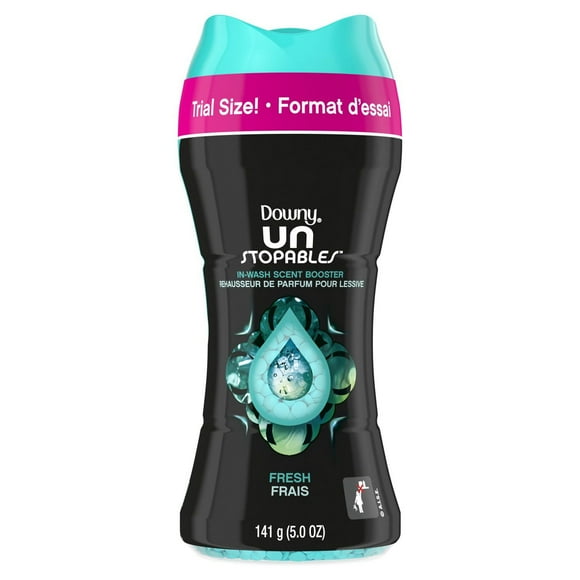 Downy Unstopables In Wash Scent Booster Beads, Fresh Scent, Laundry Beads for odour Protection, Downy Scent Booster Beads, Laundry Scent Boosters, 141G