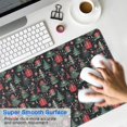 thumbnail image 4 of Long Mouse Pads for Desk,Dark Christmas Tree and Gift Pattern Desk Mats on Top Of Desks, Desk Mouse Pad Extra Large with 3mm Non-Slip Base and Stitched Edge for Gaming,Office,Work,Home 31.5x15.7in, 4 of 5