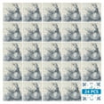 thumbnail image 6 of Mi Alma Vinyl Peel and Stick Delft Vintage D23 Backsplash Tile Stickers, Light Blue, 6" x 6" (24-Pack), 6 of 7