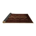 thumbnail image 2 of Ahgly Company Indoor Round Southwestern Brown Country Area Rugs, 4' Round, 2 of 4