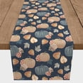 thumbnail image 2 of Creative Products Sweet Harvest Pattern Blue 6 16 x 90 Poly Twill Table Runner, 2 of 3