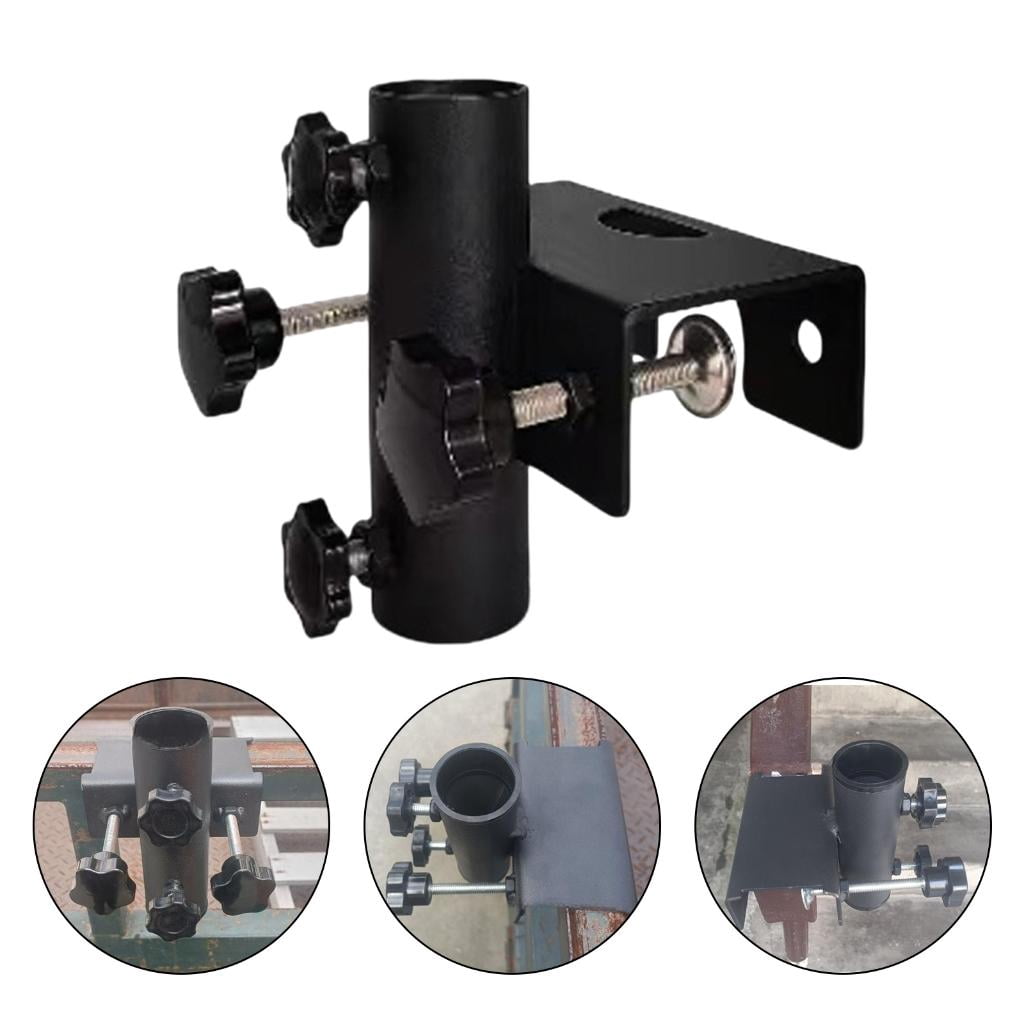 Rvaymup Outdoor Umbrella Holder Support For Balcony Railings Garden Patios Deck Mounting