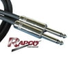 Rapco LNP-10 Guitar/Instrument Cables, Set of 3