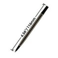 thumbnail image 2 of Jaymo Replacement for Parker Quink 1950323 - Measures 4.56 in / 116 mm Long - Rollerball Pen Refill - 2 Black, 2 of 3