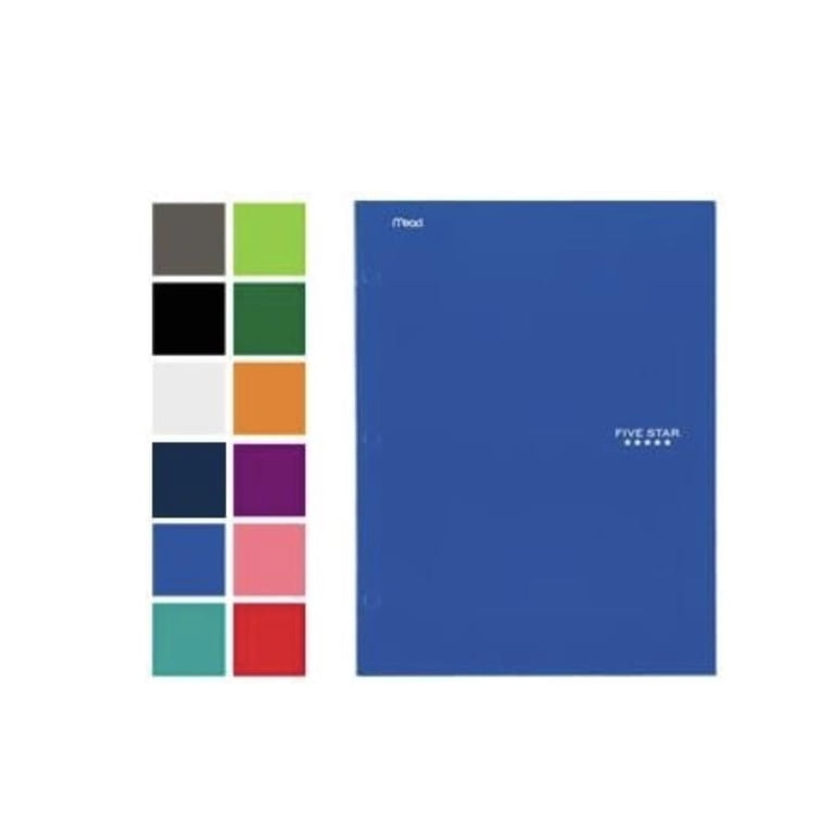 Five Star Folder, 4-Pocket, Pink (72085) - Walmart.com