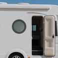 thumbnail image 2 of Round Fixed RV Window, RV Window, RV Window with Trim Ring For RV Campers, Cargo, and Vertical Trailers, 2 of 12