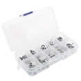 thumbnail image 2 of Juegos De Ojos De Guía De Cerámica, Juego De Anillos De Guía De Caña De Pescar Accesorios De Pesca Diferentes Especificaciones Y Tamaños Acero Y Cerámica Para Lago Para Río ANGGREK Fishing Rod Guide Ring Set, 2 of 8