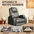 thumbnail image 5 of Homall Power Lift Recliner Chair  Leathaire for Elderly with Massage , Black, 5 of 8