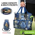 thumbnail image 2 of Garden Tool Bag,Pioneer Flower Floral Print Pattern Garden Tool Organizer,Garden Gifts,Waterproof Multi-Pocket Garden Tool Storage 11.8x5.5x11.4 Inch(Tools NOT Included), 2 of 6