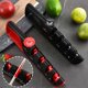 thumbnail image 2 of 4-Stage Ceramic Pull-Through Knives Sharpener with Comfortable Non-Slip Grip Scissor Sharpener for Household, 2 of 5