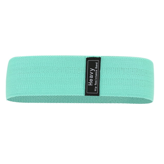 Bande de Résistance Entraînement Physique, Bandes d'Exercice pour Hanches Yoga Portable Léger Pliable pour Squat Boucle pour Musculation Vert Menthe