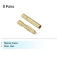 thumbnail image 3 of Uxcell 8 Pairs Banana Plugs Connector 2mm Male Female Banana Plug for Speaker Wire RC Battery, 3 of 6