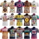thumbnail image 2 of Maillot de ciclismo Donut Give Up para hombre, manga corta, reflectante, para ciclismo de montaña, para descenso, equipo profesional, novedad de verano, 2 of 5