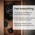 thumbnail image 3 of Skyn Selection Lubricated Non-Latex Condoms Variety Pack 24 ea, 3 of 6
