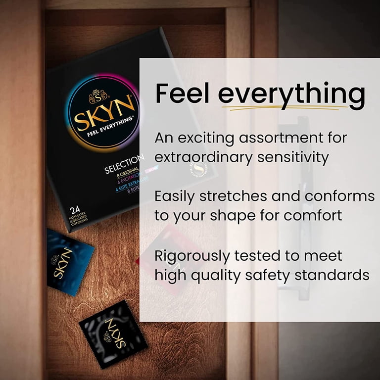 condom lubricant side effects Skyn Condoms, Non-Latex, Lubricated, Original | Giant Eagle | Because It  Matters main image 0