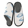 thumbnail image 2 of Plush rubber slippers soft gauze slippers with waterproof and wear -resistant shoes Colored Clouds, 2 of 8
