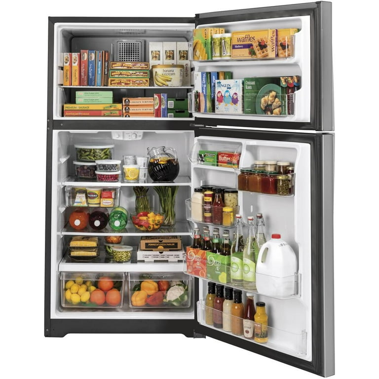 Slate style from this affordable GE refrigerator (pictures) - CNET