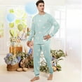 thumbnail image 3 of Onlypjs Easter Family Matching Pajamas Set Bunny Print – Soft Long Sleeve Sleepwear for Men and Women, Cozy Loungewear, 3 of 5