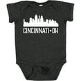 thumbnail image 3 of Inktastic Cincinnati Ohio Skyline City Silhouette Boys or Girls Baby Bodysuit, 3 of 5