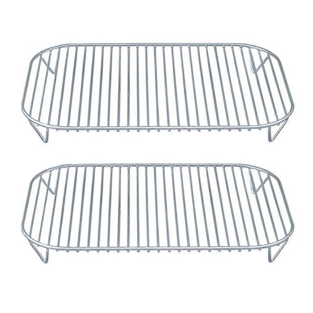 2PCS Stainless Oven Grill Rack Air Fryer Basket for Ninja Woodfire OG701 OG75 7-In-1 Air Fryer Net Baskets Kitchen Tool