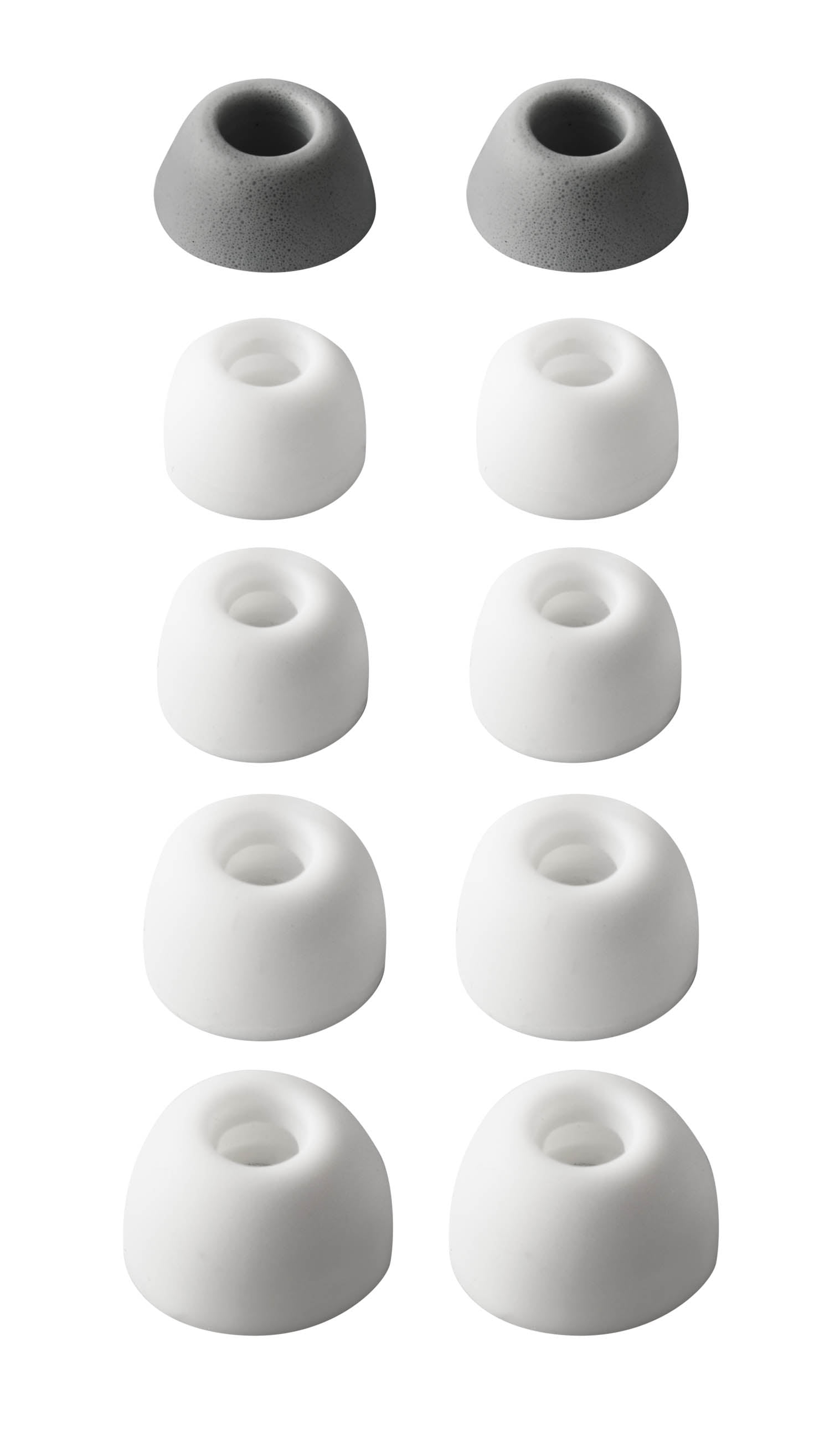onn. True Wireless Earphones with Charging Case, Active Noise Cancelling, White