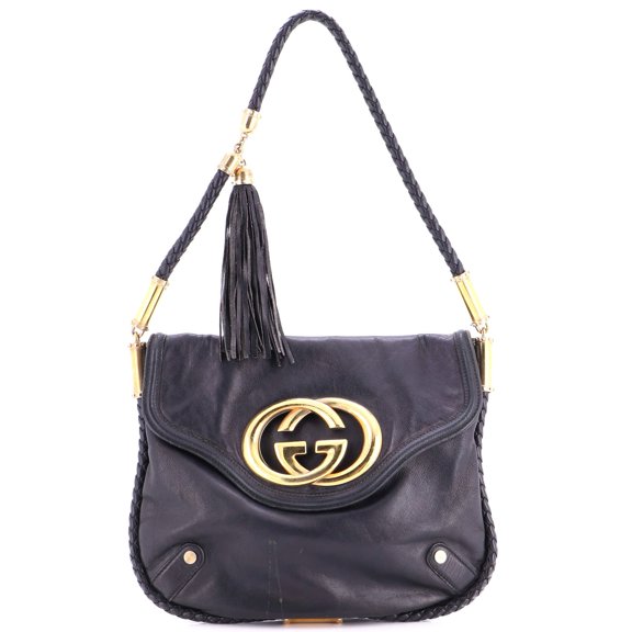 Pre-Owned Britt Tassel Flap Bag Leather Medium By Rebag