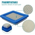 thumbnail image 2 of Filtro de aire de estufa de gas de 2 piezas, repuesto de filtro de aire para motor Briggs Stratton 491588 399959 491588S, 2 of 5