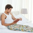 thumbnail image 7 of Fotbe Skateboard Men's Pajama Pants,Sleepwear Pants,Pj Bottoms Drawstring And Pockets-Medium, 7 of 7