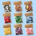 thumbnail image 4 of Synzerm 5.3 oz Round Resin Buttons Mixed Color Assorted Sizes for Crafts Sewing DIY Manual Button Painting DIY Handmade Ornament Buttons, 2 Holes and 4 Holes, 4 of 7
