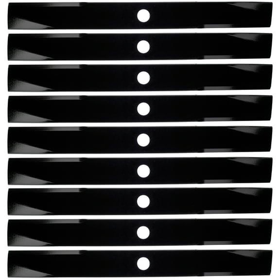 9PK Oregon 91-493 Heavy Duty Blades for 72" Kubota K5698-97530, 76553-34330