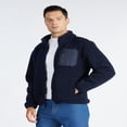 thumbnail image 4 of SCODI Hoodies for Men Zip Up Sweashirts Fleece Sherpa Lined Winter Wool Heavyweight Jacket Flame L, 4 of 8