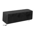 thumbnail image 2 of Almencla Outdoor Fire Pit Cover Dustproof Weatherproof Heavy Duty Table Firepit Cover, 2 of 8