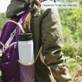 thumbnail image 3 of JoyJolt Triple Insulated Water Bottle with Flip Lid & Sport Straw Lid - 22 oz - Blue, 3 of 7