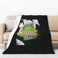 thumbnail image 1 of XMXT Throw Blankets, Brave Games Slogan Design Print Bed Blanket for Bedroom Sofa, 50 x 70 inches Multicolor, 1 of 9