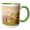 Green/White, variant on 3drose, Swift Fox at Den Burrow, Pawnee Grasslands, Colorado - Us06 Ldi0012 - Larry Ditto, 15oz Mug