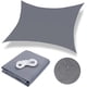 thumbnail image 1 of Apuakthei - Toldo rectangular para toldo, 3 x 3 m, impermeable, protección UV, transpirable, resistente al viento, lona para pérgola, terraza, balcón, jardín al aire libre, 1 of 5