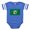 Royal Blue, variant on CafePress - Washington State Flag - Cute Infant Baby Football Bodysuit