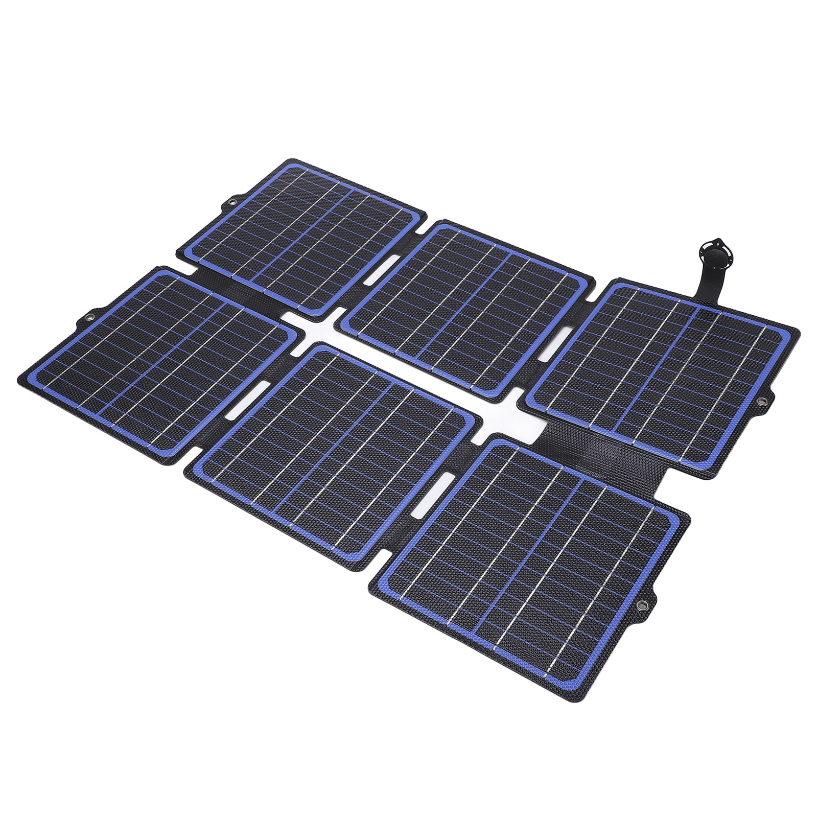 Folding 30W 12V/5V ETFE Solar Panel - Waterproof Portable Charger for Mobile Phones and Power Banks